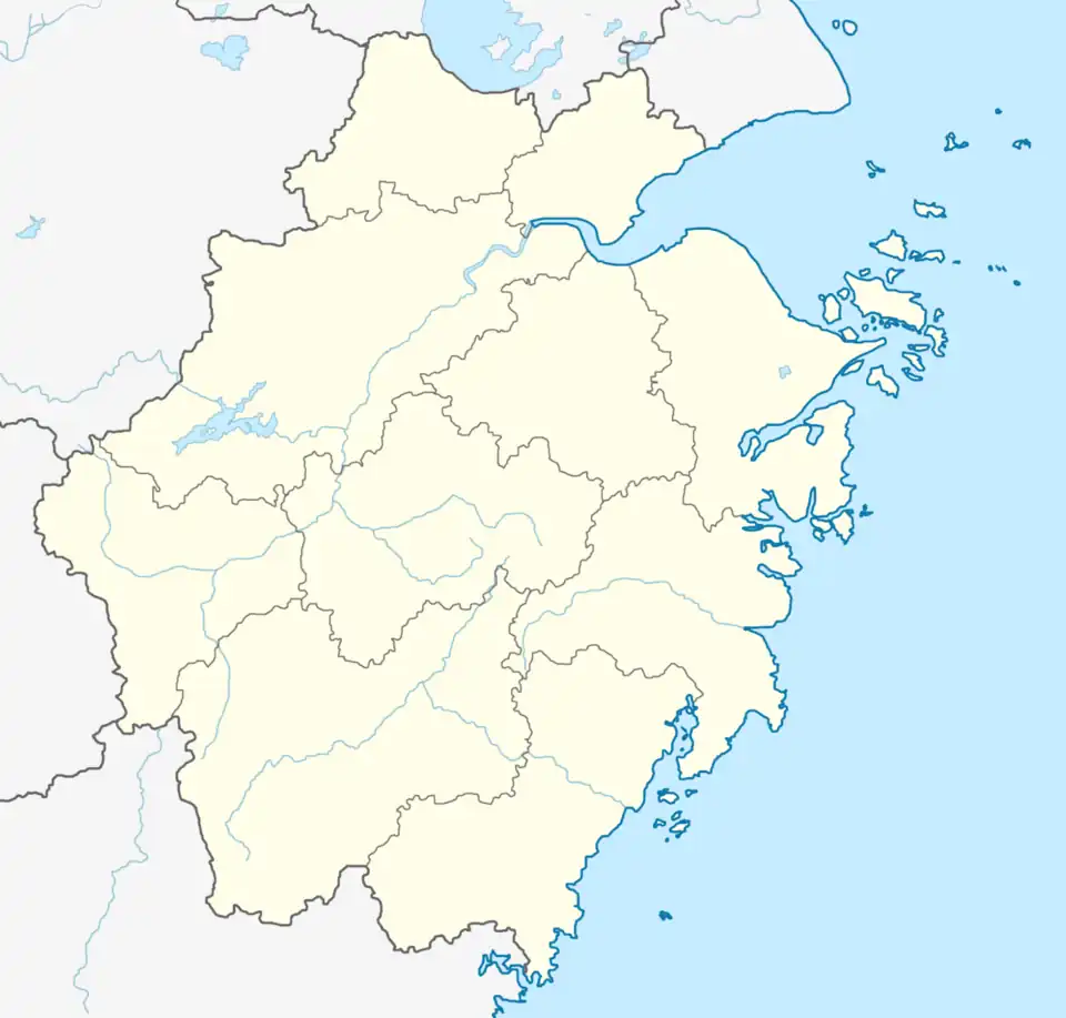 Gongshu is located in Zhejiang