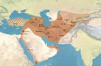 Turkey is located in Seljuk Empire