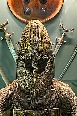 Maratha India: A Maratha Armor and Helmet
