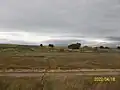 The trail on an overcast day