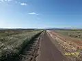 The trail on a sunny day
