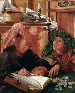 Two tax collectors (c. 1540), National Gallery, London
