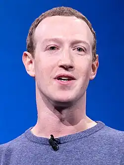 Mark Zuckerberg, CEO of Facebook