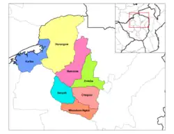 Makonde District in Mashonaland West Province