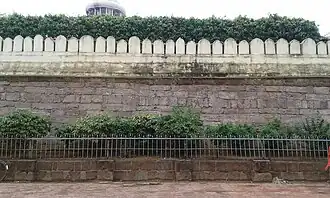 Meghanada wall fortifications of the Puri Jagannath temple constructed during the rule of Kapilendra Deva