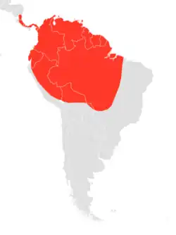 Map of range