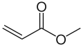 Methyl acrylate, an α,β-unsaturated ester