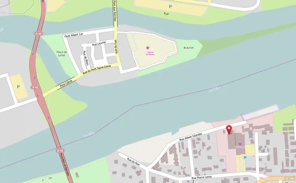 Course area Meulan