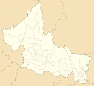 Mexquitic de Carmona is located in San Luis Potosí