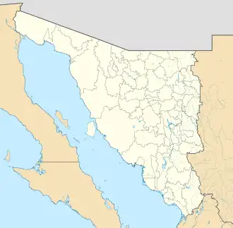Nacozari de García is located in Sonora
