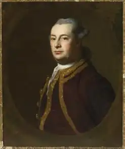 Lieutenant Governor of Nova Scotia Michael Francklin by John Singleton Copley (1762)
