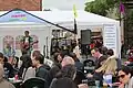 Music outside the Old Bookbinders pub in Canal Street
