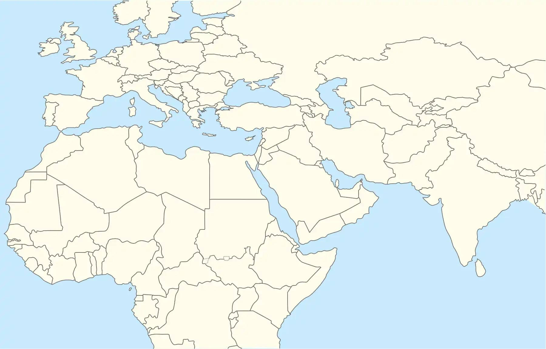 Mukalla is located in Middle East