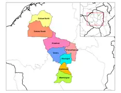 Mberengwa District in the Midlands