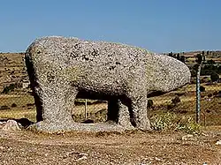 Celtic Verraco, built in the Bronze Age.