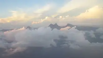Mont Orohena is the apex of Tahiti and the highest point in French Polynesia.