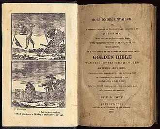 Mormonism Unvailed title page