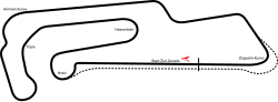 Layout of the Motorsport Arena Oschersleben