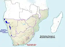 Map of range