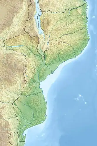 Mount Ribáuè is located in Mozambique