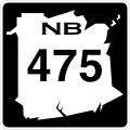 Route&nbsp;475 marker