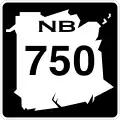 Route&nbsp;750 marker