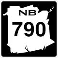 Route 790 marker