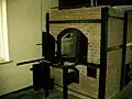 Oven in the crematorium