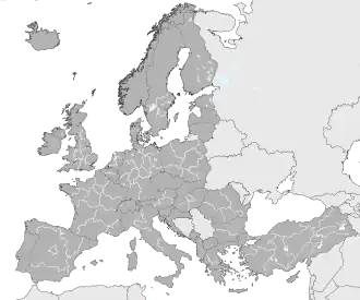 NUTS 1 in Europe