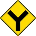 Uncontrolled Y-junction