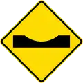 Road dip