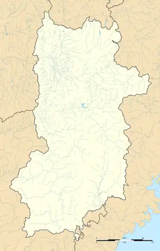 Ōada Station is located in Nara Prefecture