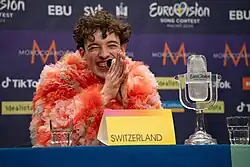 Nemo, winner of the 2024 contest for Switzerland.