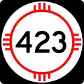 State Road 423 marker