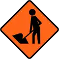 Road Works Ahead