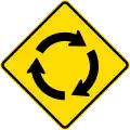 Roundabout ahead