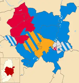 2023 results map