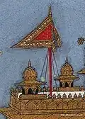Nishan of Harmandir Sahib, ca. 1840