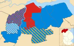 2007 results map