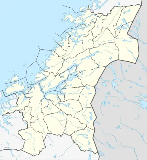 Å is located in Trøndelag