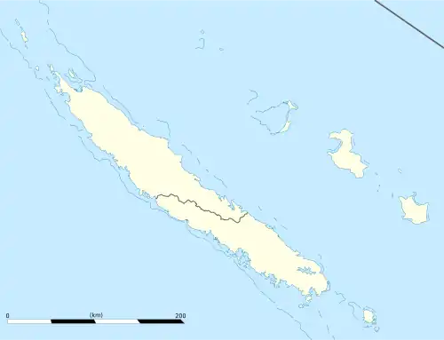 ILP is located in New Caledonia