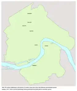 Old settlement of Bistrica in the location of modern Novo Naselje (Ottoman administration period, 16th-17th century)