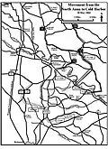 Map 9: Movement from the North Anna to Cold Harbor: 28 May 1864.