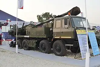 VFJ-GCF 8X8 155&nbsp;mm Truck-mounted Self-Propelled Gun System