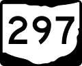 State Route 297 marker