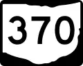 State Route 370 marker