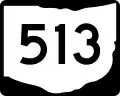 State Route 513 marker