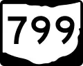 State Route 799 marker