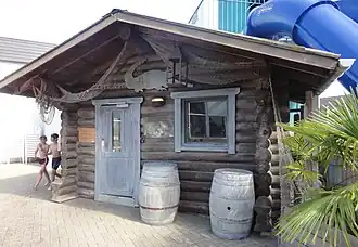 A sauna