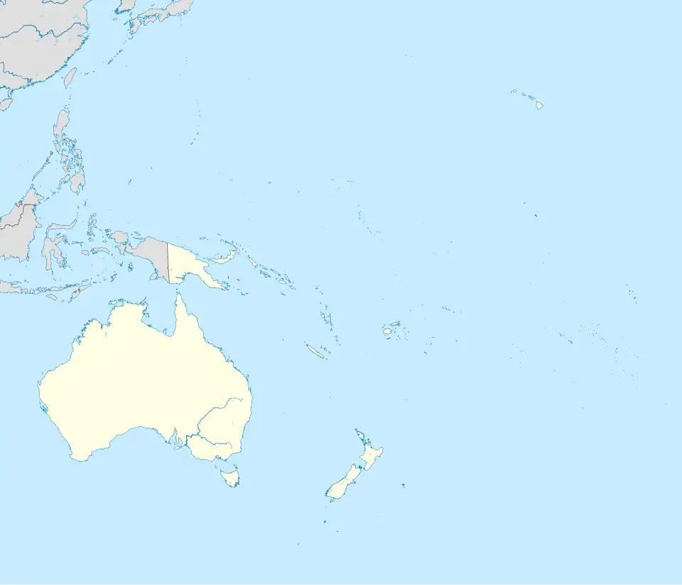 1999 OFC Club Championship is located in Oceania